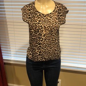Women’s leopard print shirt